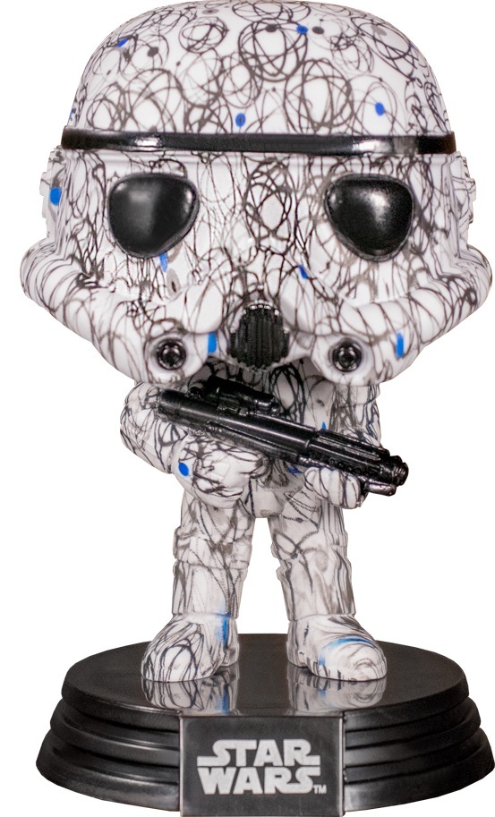 Star Wars - Stormtrooper (Futura) Pop! Vinyl Figure + Protector image
