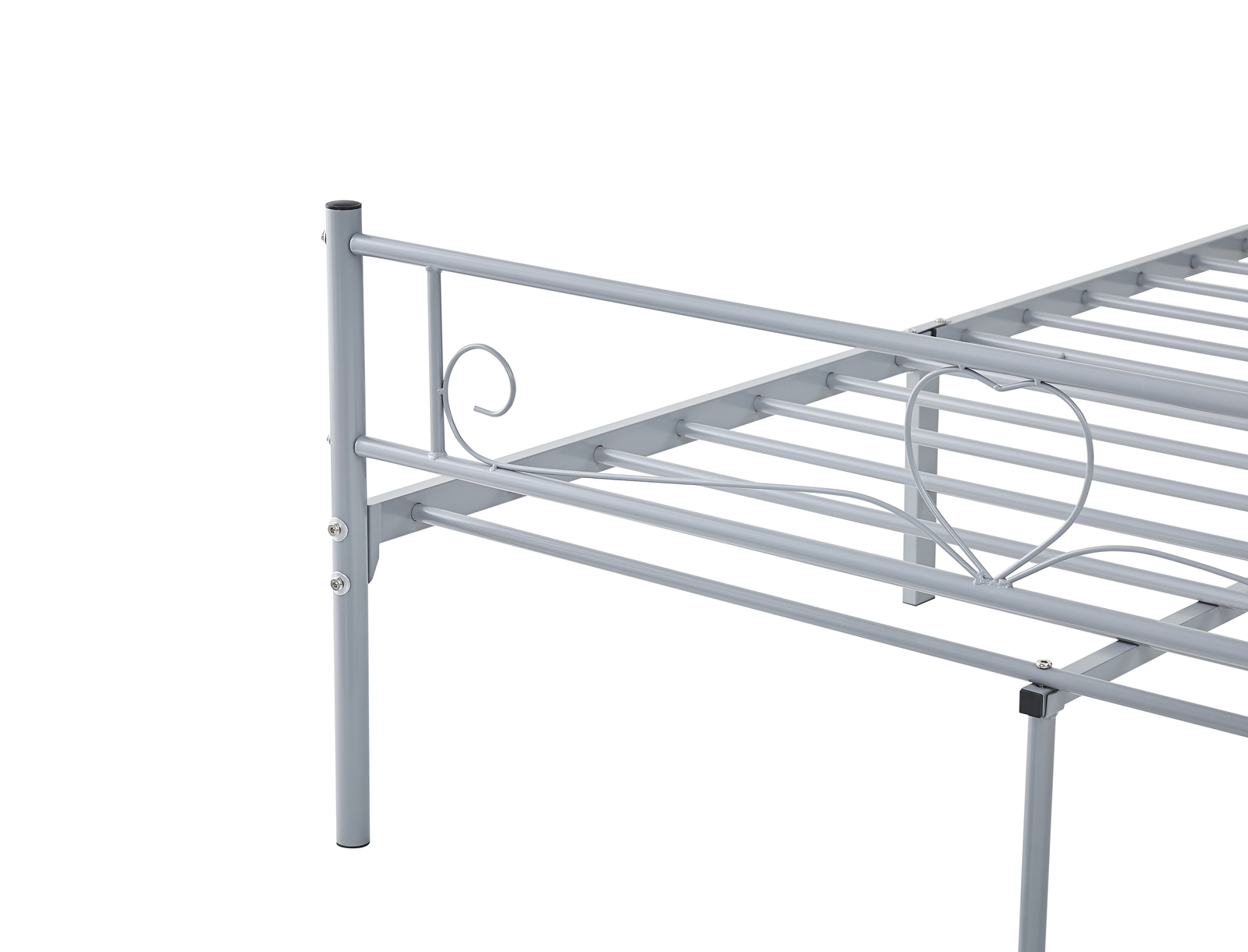 Buy Fraser Country Double Metal Bed Frame Grey at Mighty Ape NZ