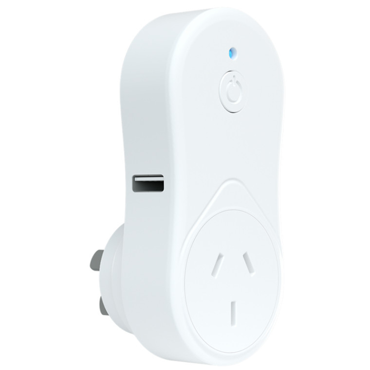 Brilliant Smart Smart WiFi Plug with USB Charger at Mighty Ape NZ
