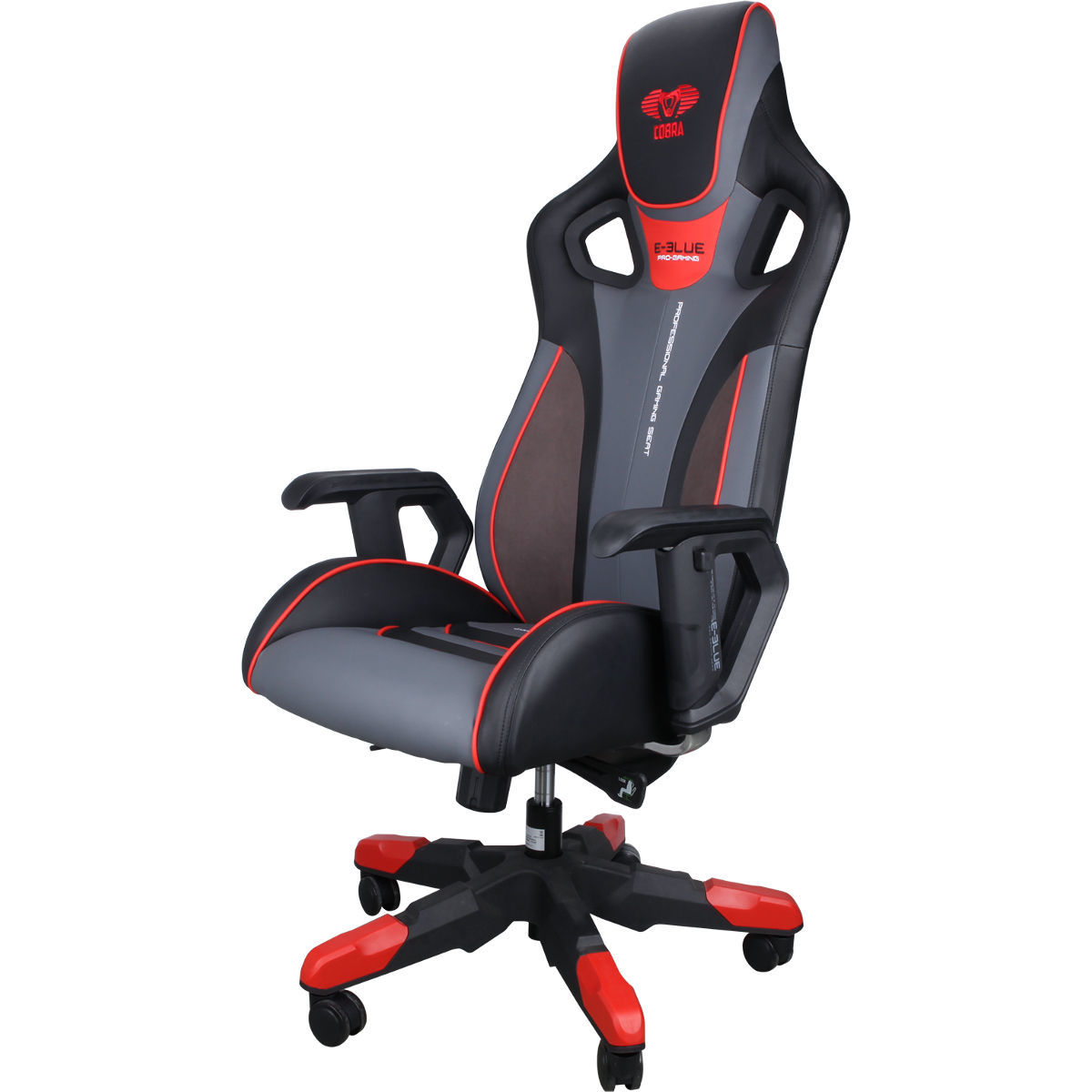 E-Blue Cobra Gaming Chair Large (Red) for image