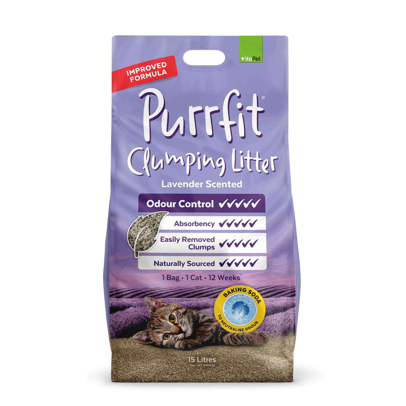 Vitapet: Purrfit Clumping (15L) image