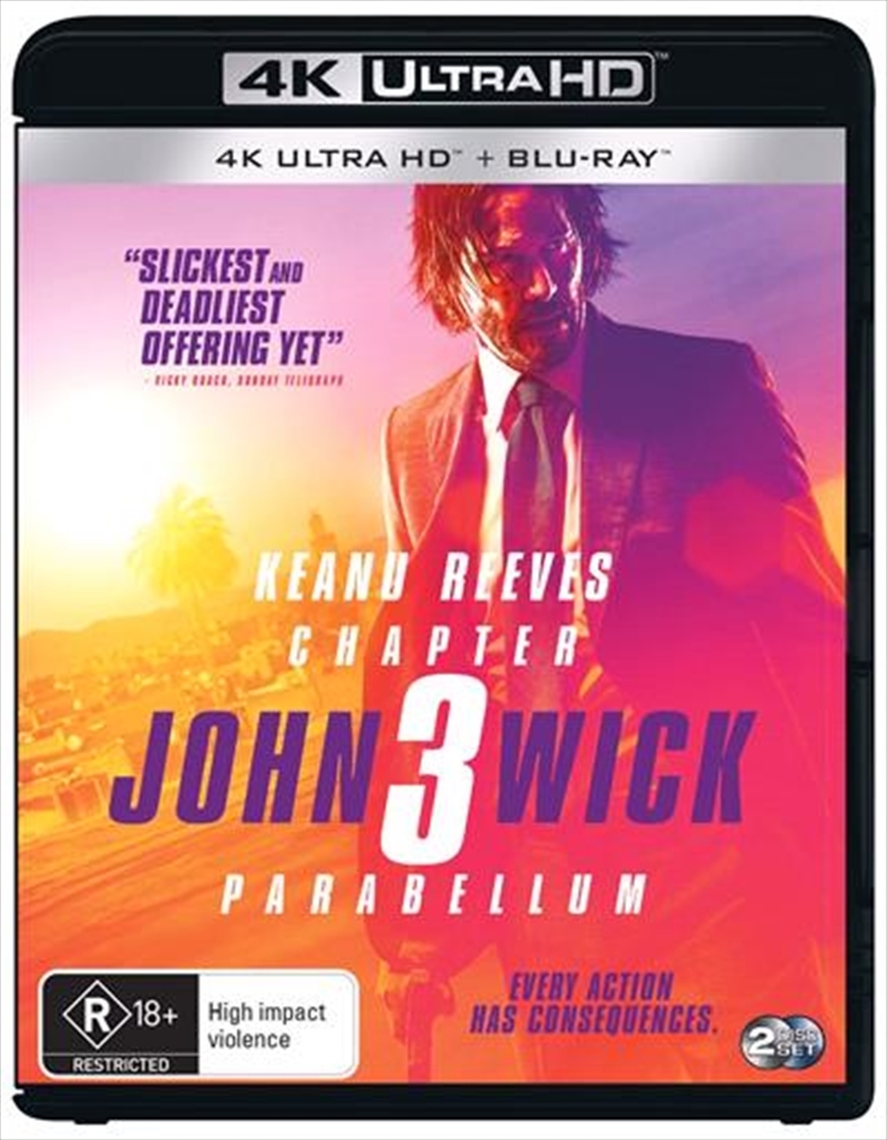 John Wick: Chapter 3 - Parabellum on UHD Blu-ray image