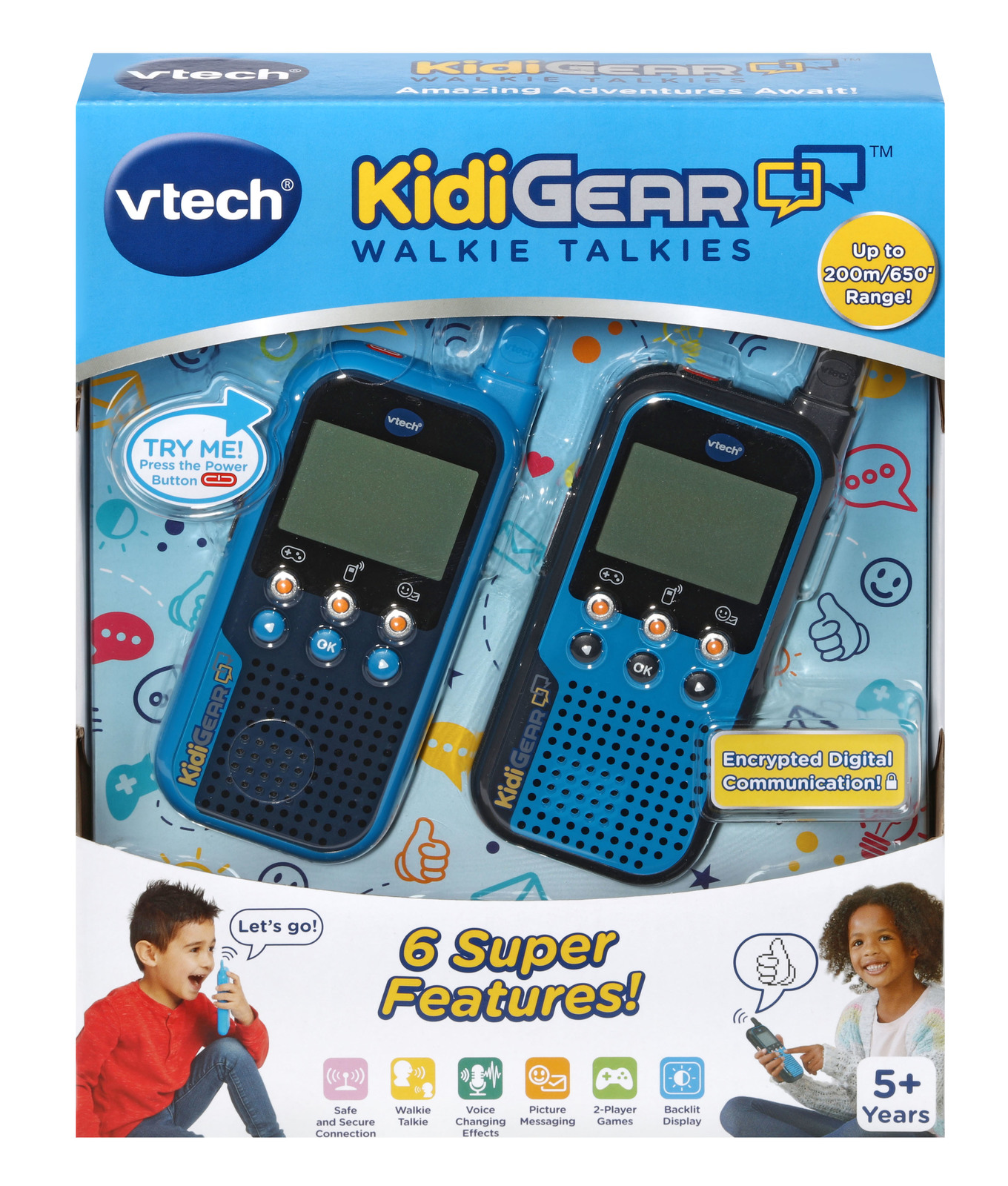 Buy Vtech Kidigear Walkie Talkies at Mighty Ape Australia