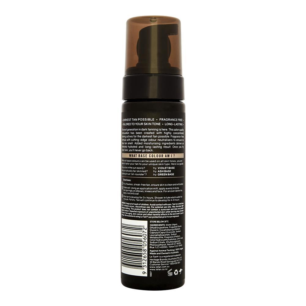 uber dark tan