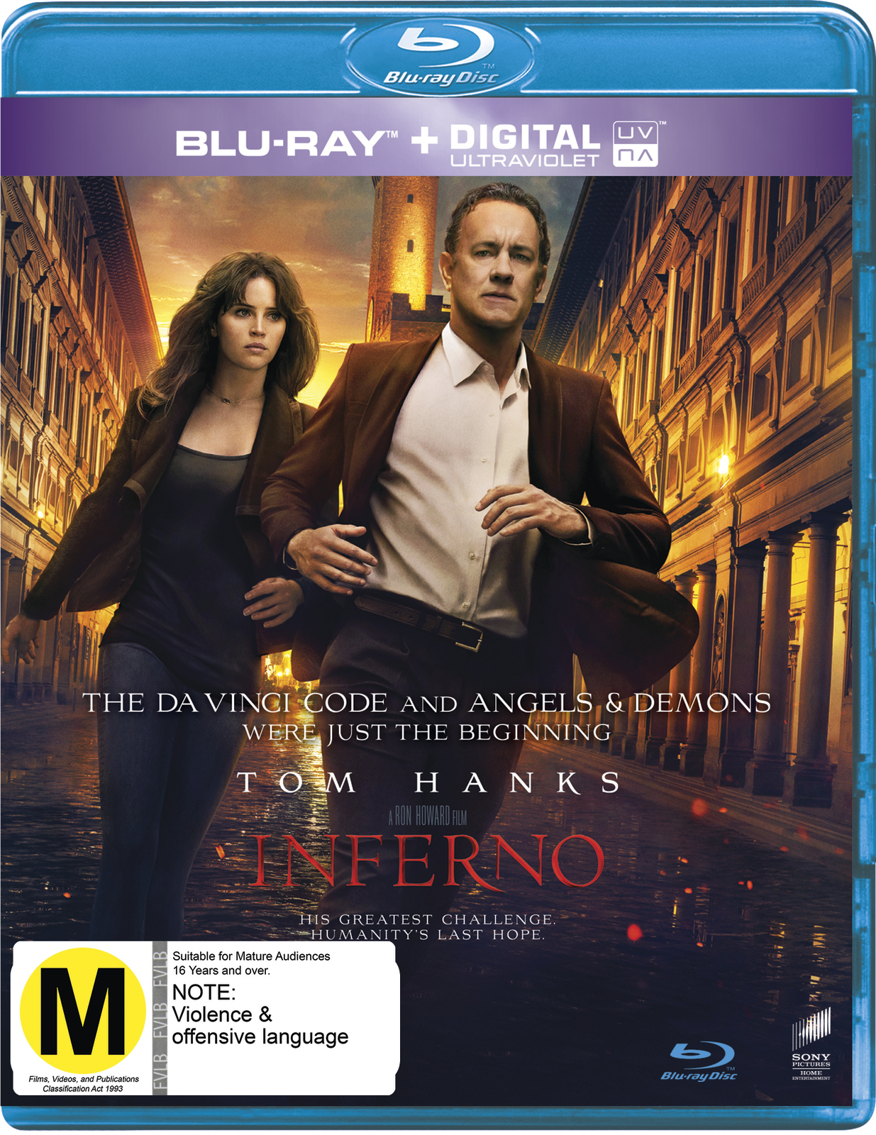 Inferno on Blu-ray