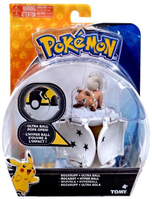 Pokémon: Rockruff & Ultra Ball - Throw 'n' Pop Set image
