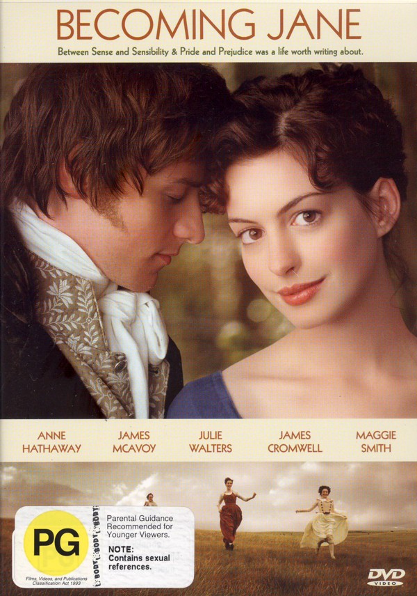 Becoming Jane on DVD image