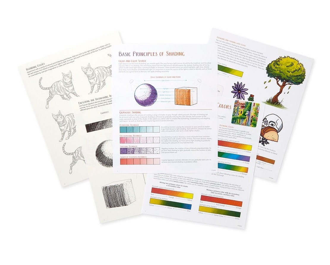 Crayola: Signature - Blend & Shade Inspiration Pad image