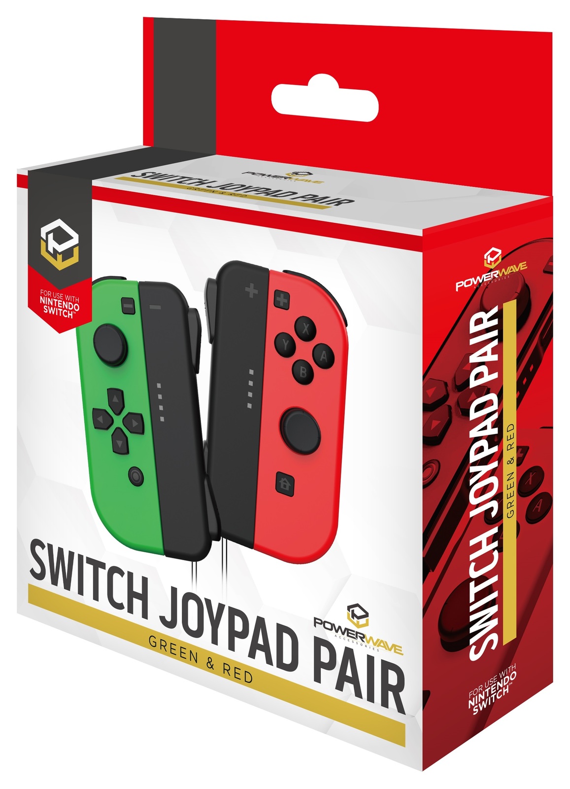 Powerwave Switch Joypad Green & Red on Switch