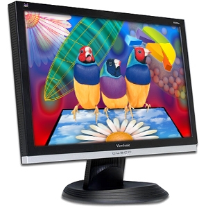 Viewsonic VA2026W 20" Wide LCD 1680x1050 5ms Black/Silver image