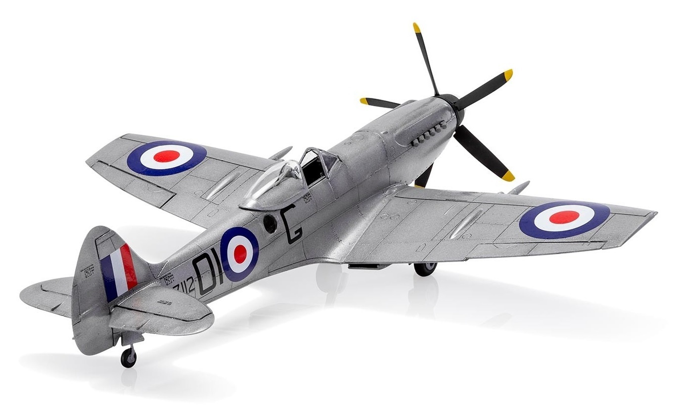 Airfix 1:48 Supermarine Spitfire FR Mk.XIV Scale Model Kit image