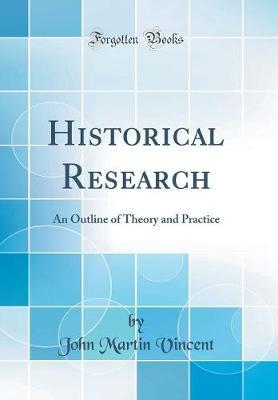 Historical Research by John Martin Vincent image