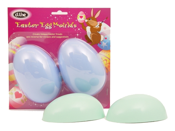 Large Plain Egg Mould - Set of 2