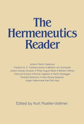 The Hermeneutics Reader