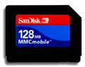 SanDisk 128MB MMC Mobile Memory Card SanDisk 128MB MMC Mobile Memory Card