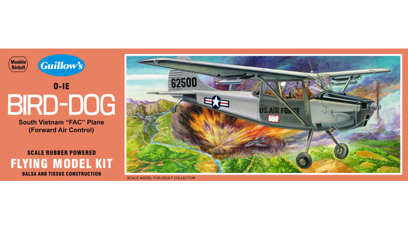 Cessna Bird Dog 1/24 Balsa Model Kit image