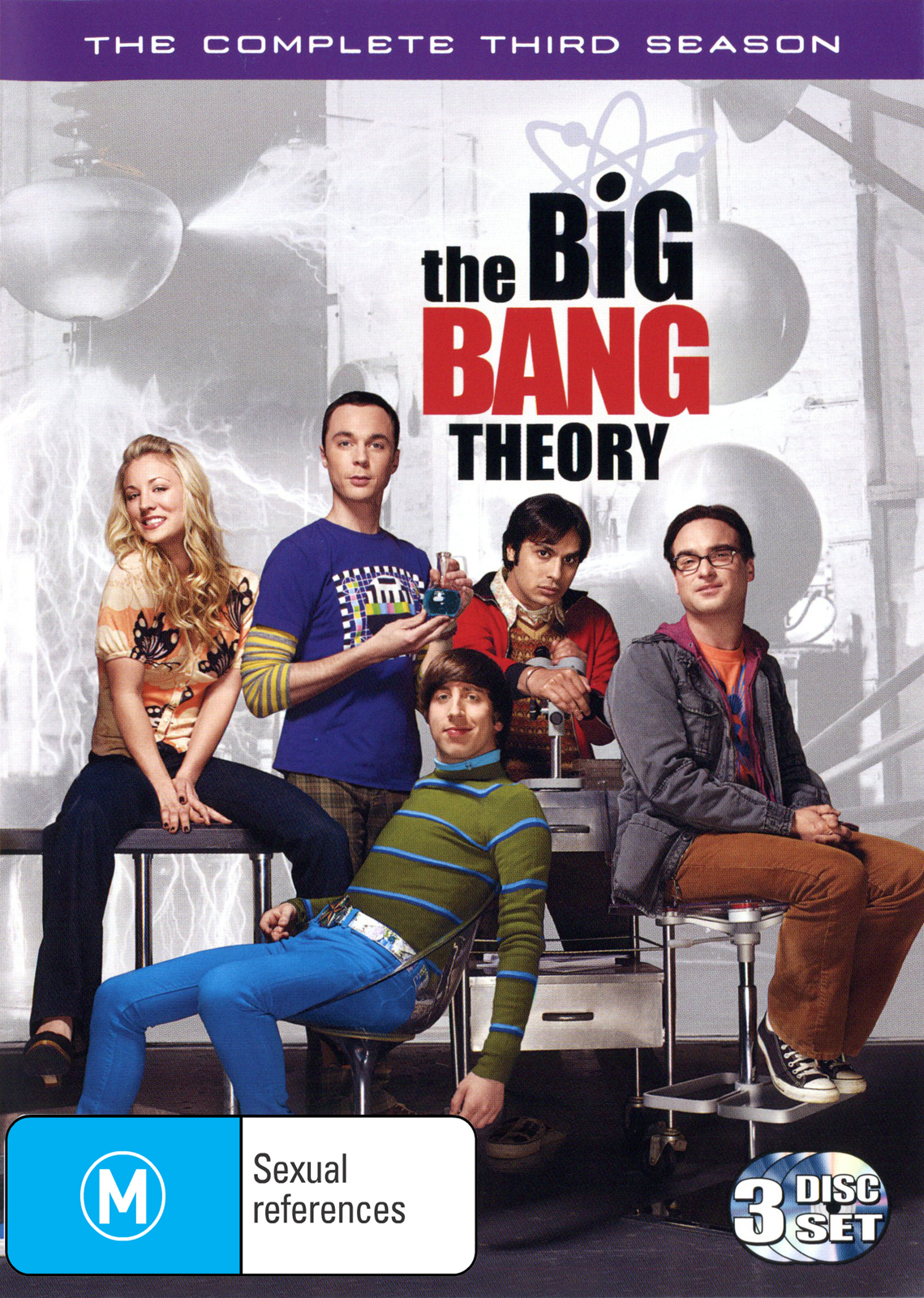The Big Bang Theory - Complete 3rd Season on DVD image