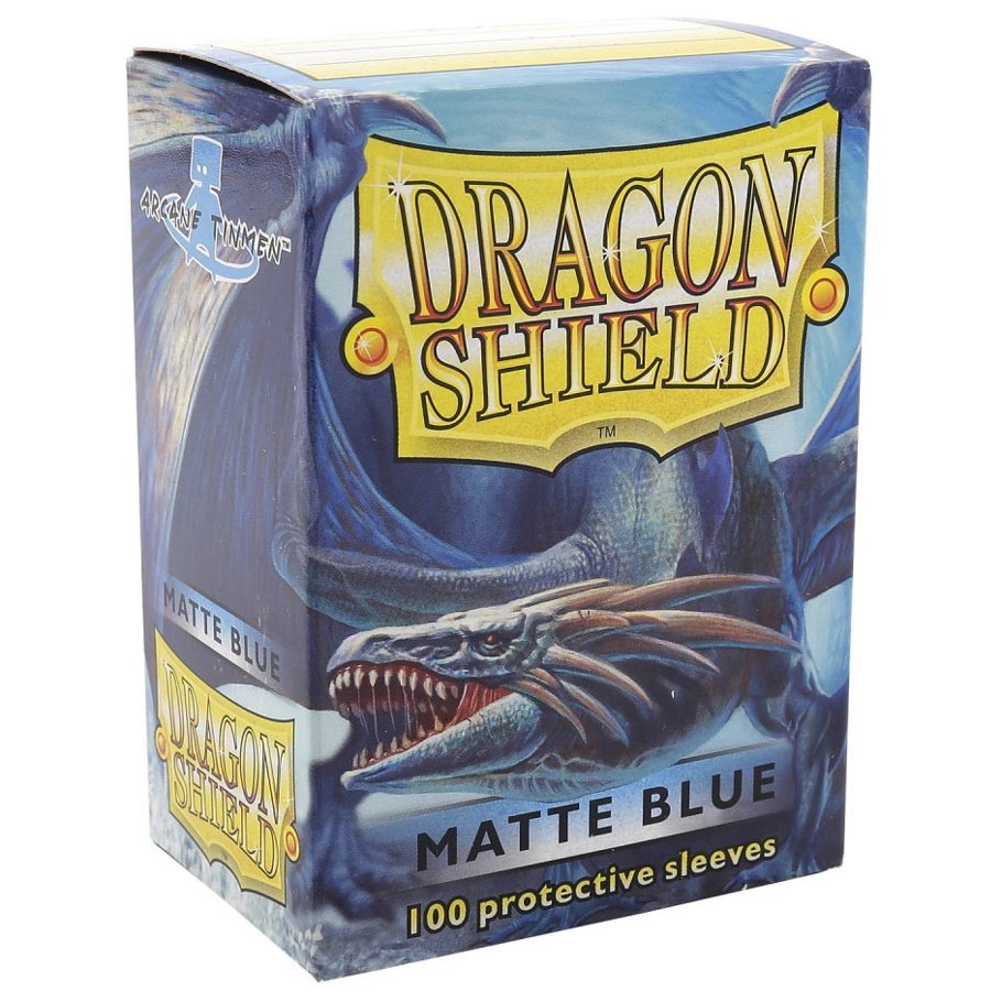 Dragon Shield Matte Blue Card Sleeves image
