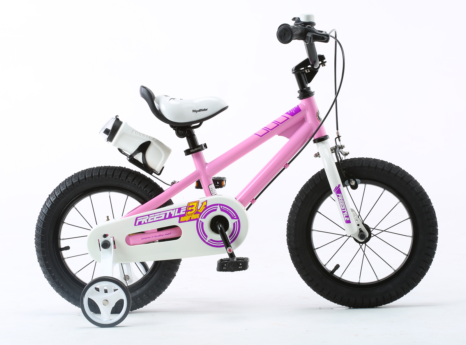 RoyalBaby: BMX Freestyle - 14" Bike (Pink)