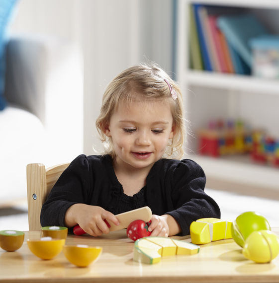 Melissa & Doug: Cutting Fruit - Wooden Set