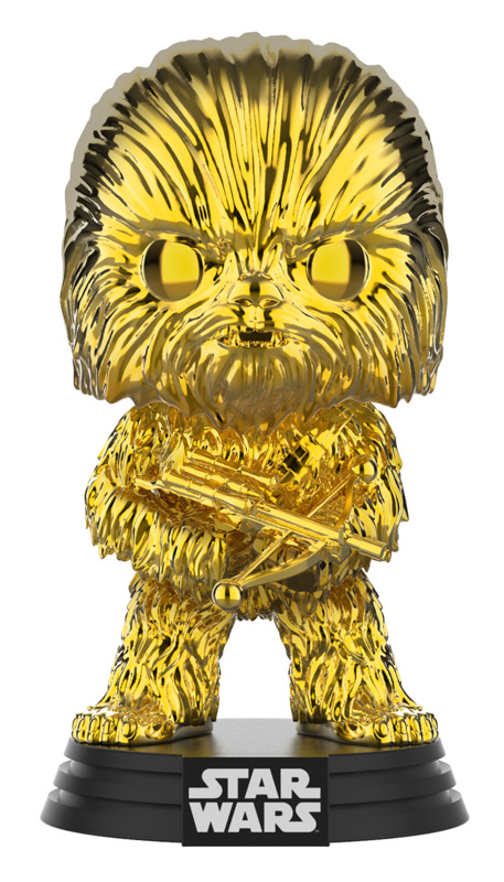 gold chrome star wars funko