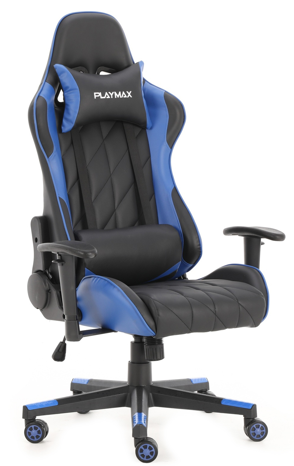 Playmax Elite Gaming Chair - Blue and Black image