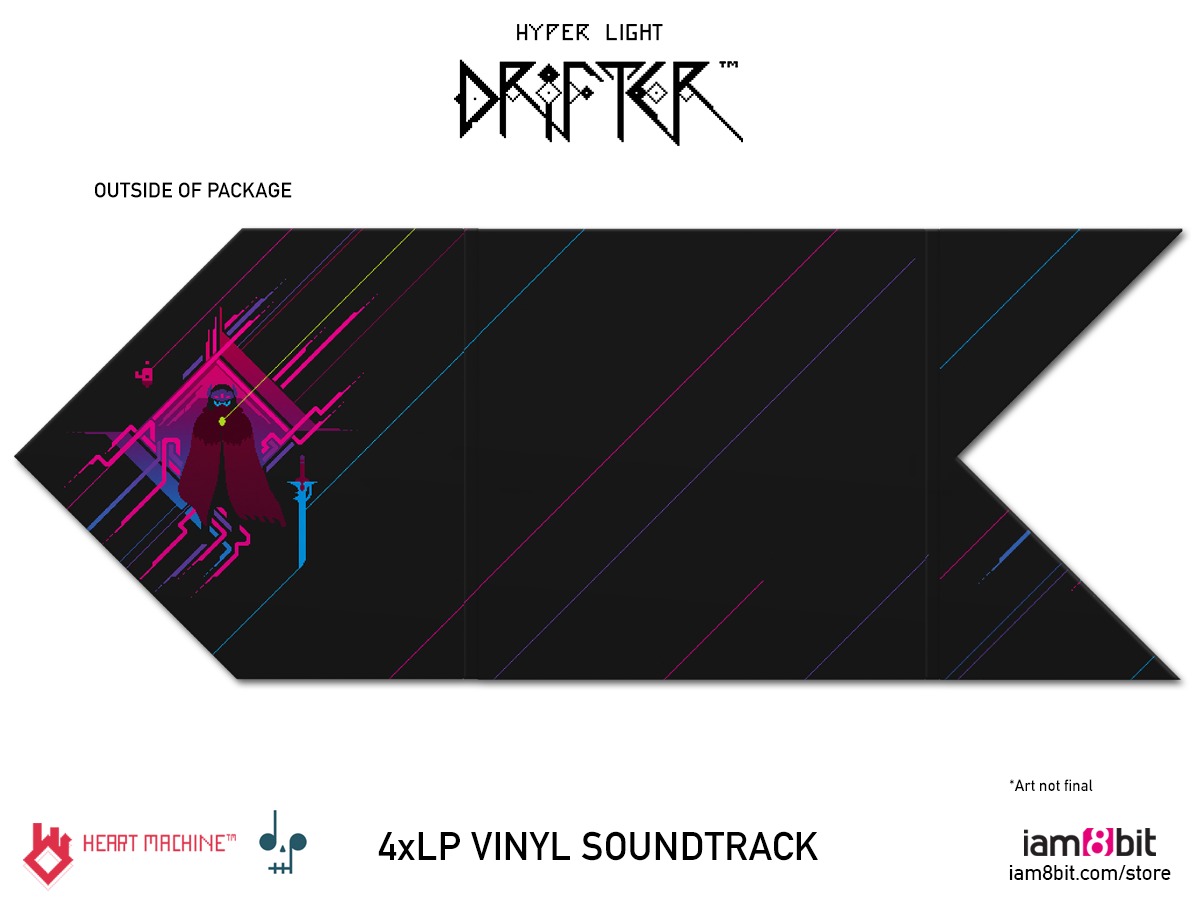 Hyper Light Drifter Soundtrack (4LP) on Vinyl by Disasterpeace