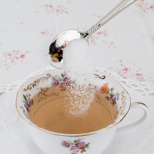 Pinky Up: Hey Sugar Tea Spoons - (Set of 2) image