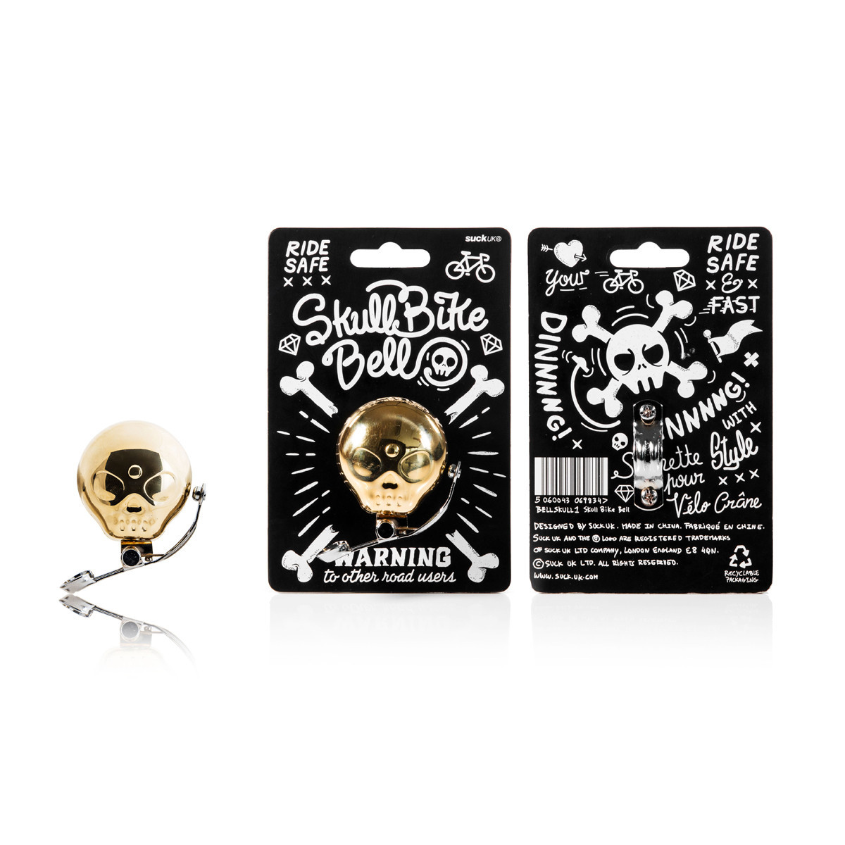 Suck UK: Skull Bike Bell