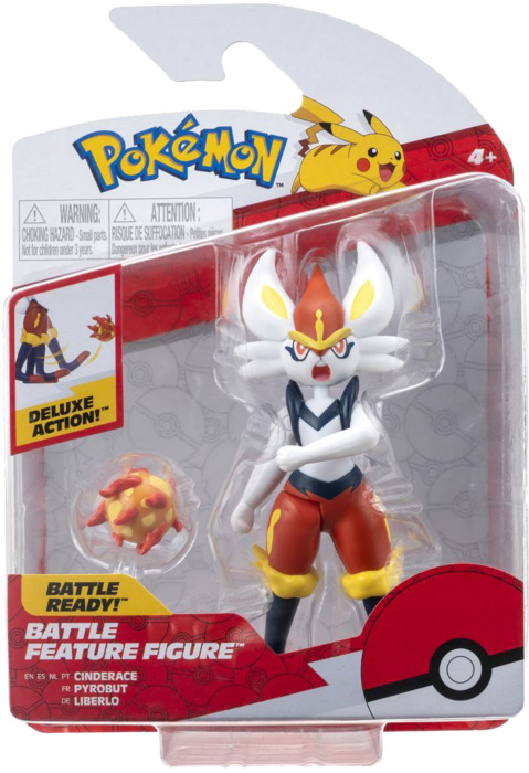 pokémon battle feature figure cinderace
