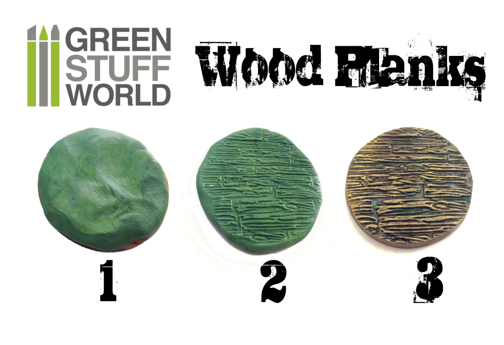 Green Stuff World Texture Rolling Pin: Planks image