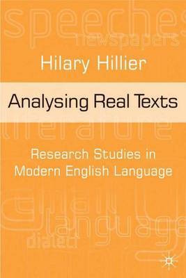 Analysing Real Texts by Hilary Hillier image