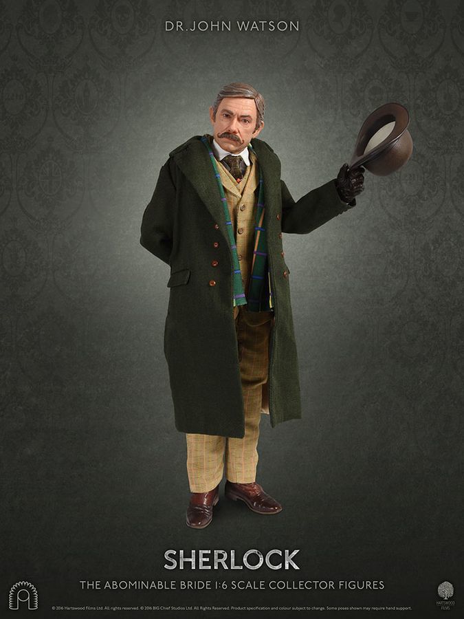 Sherlock - 12" Dr John Watson (The Abominable Bride) Articulated Figure image