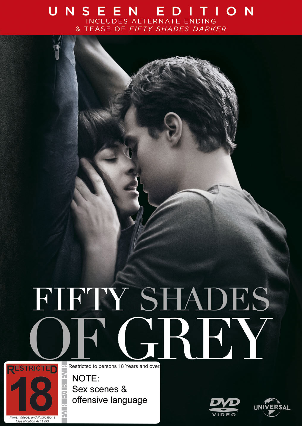 Fifty Shades of Grey on DVD image