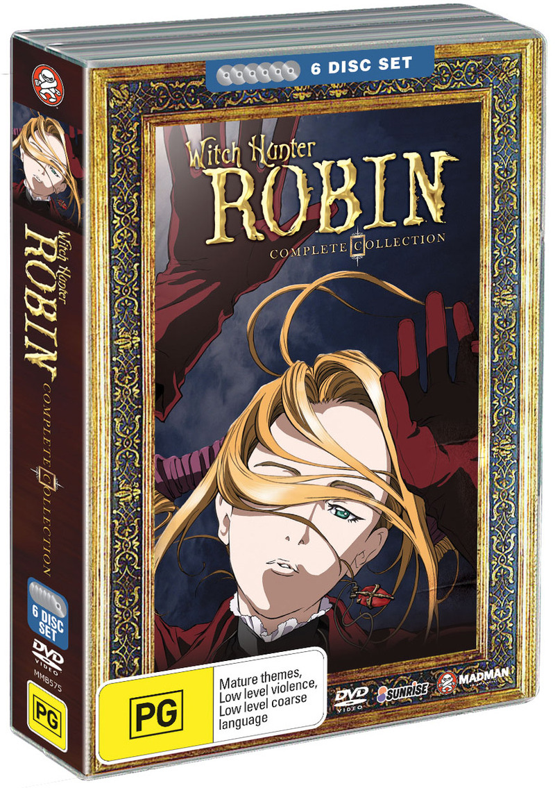 Witch Hunter Robin - Complete Collection (6 Disc Fatpack) on DVD image