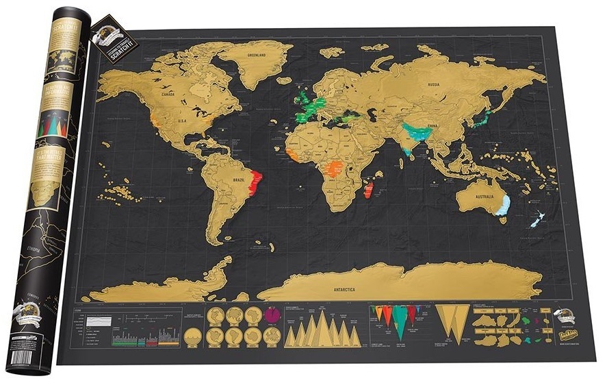 Scratch Map Deluxe at Mighty Ape NZ