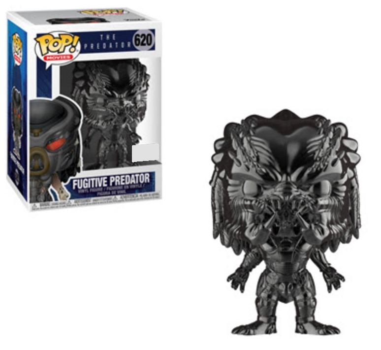 The Predator - Fugitive Predator (Black Chrome Ver.) Pop! Vinyl Figure image