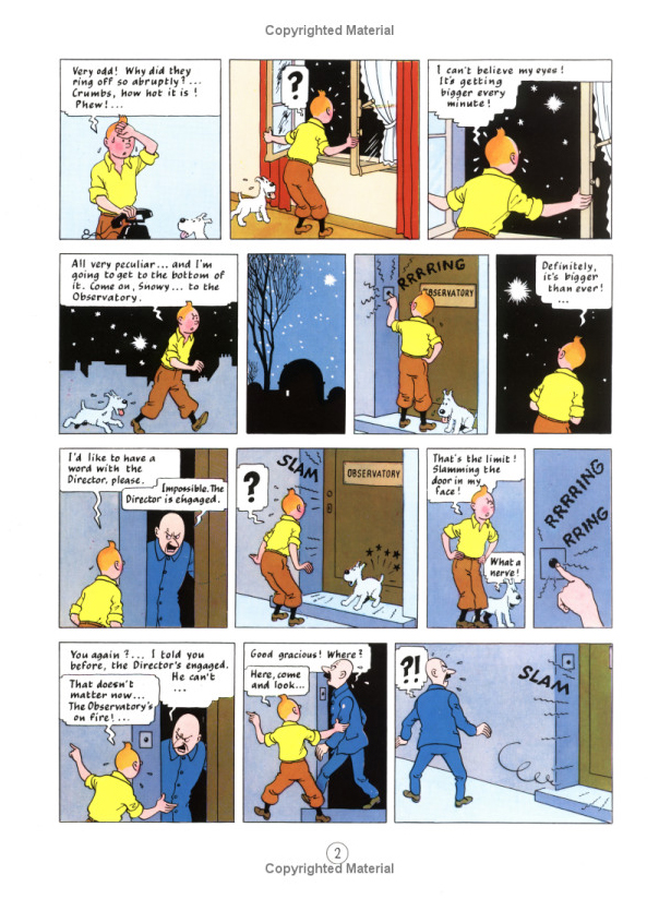 Shooting Star (The Adventures of Tintin #10) by Herge