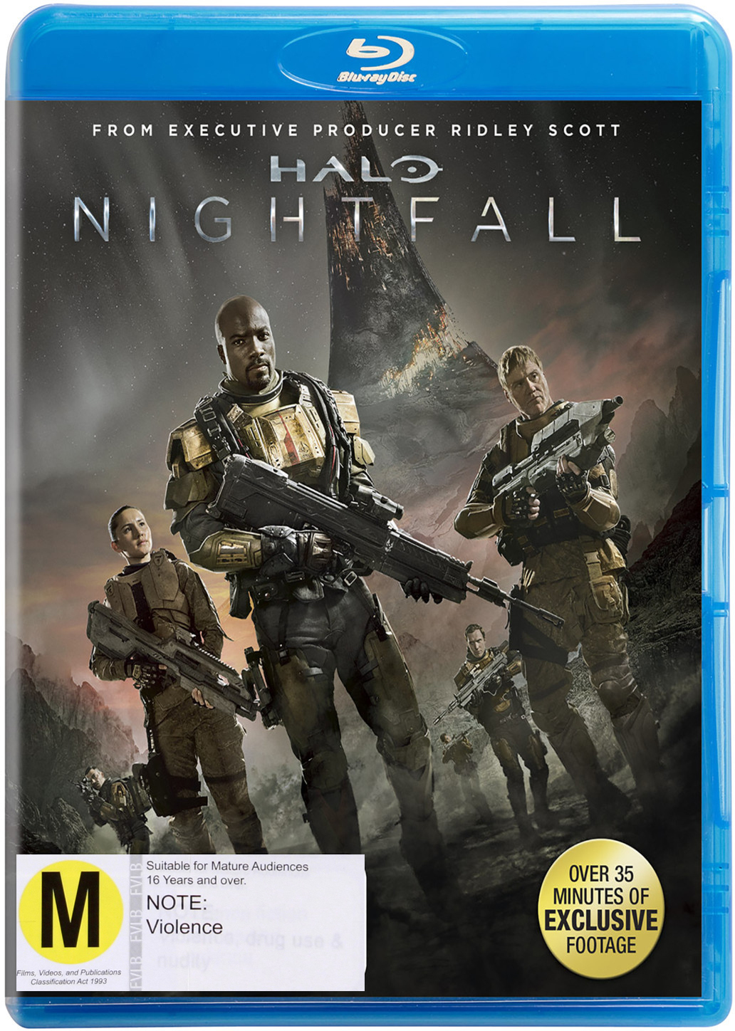 Halo: Nightfall on Blu-ray