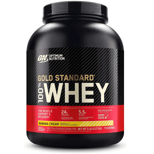 Optimum Nutrition Gold Standard 100% Whey - Banana Cream (2.27kg) image