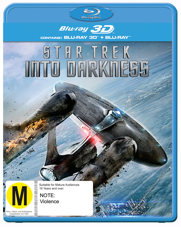 Star Trek: Into Darkness on Blu-ray, 3D Blu-ray