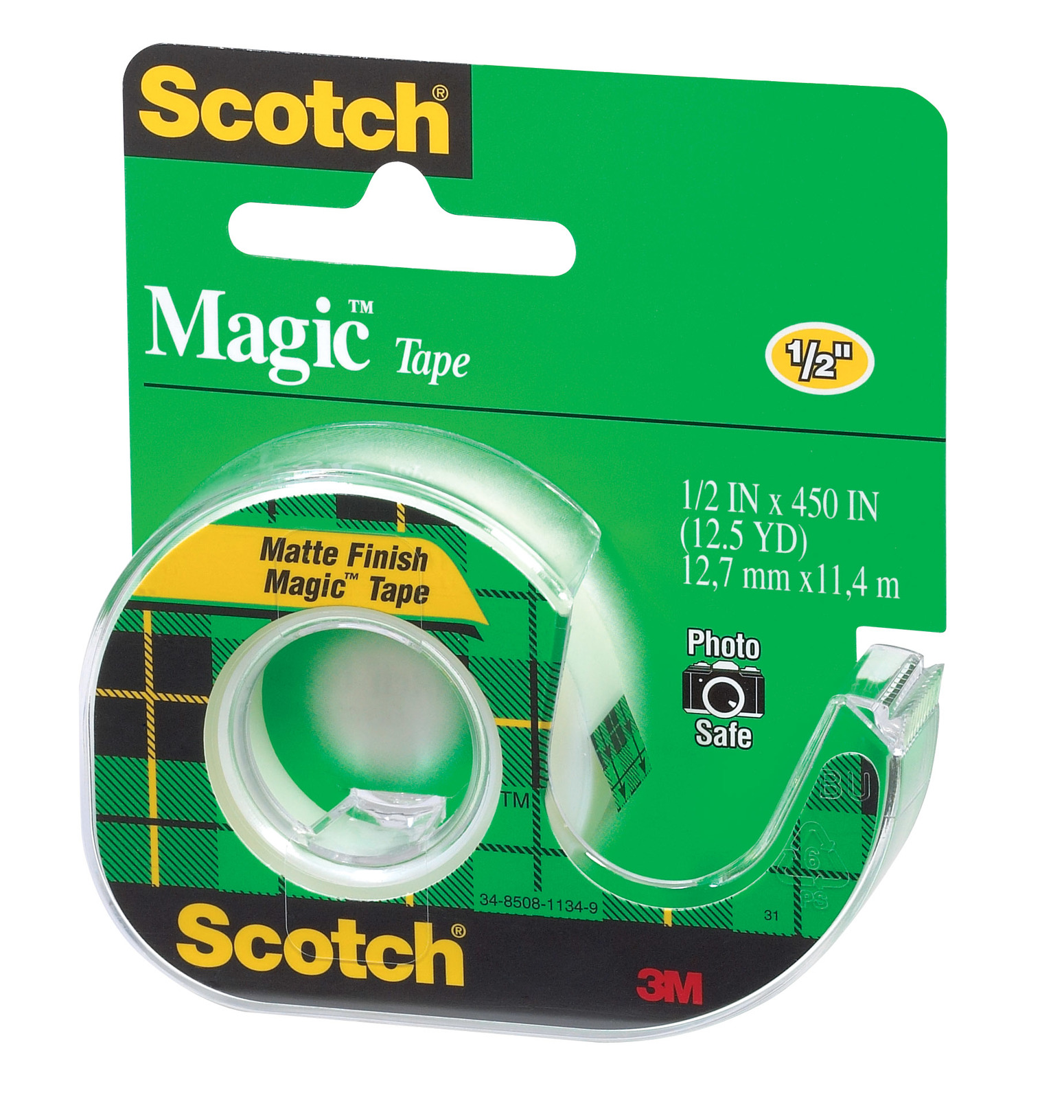 Scotch Magic Tape Dispenser (12.7 mm x 11.4 m) image