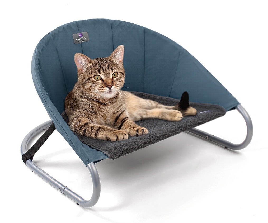 Kazoo Sleepin' Round Pet Bed Cobalt at Mighty Ape NZ