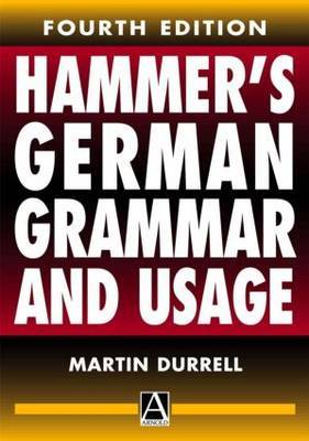 Hammer's German Grammar and Usage by Martin Durrell image