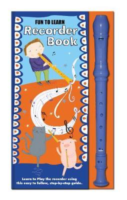 Fun to Learn Recorder and Book Orange and Blue image