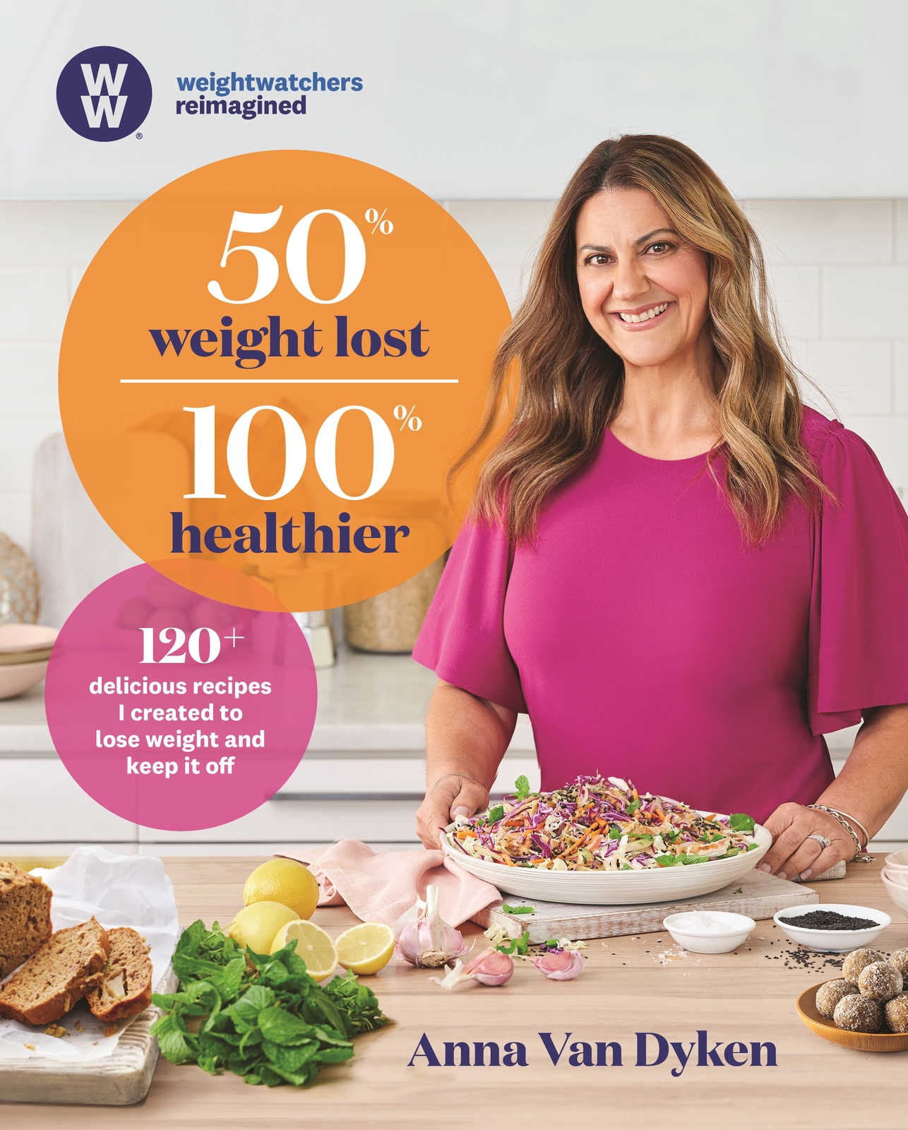 50% Weight Lost 100% Healthier by Anna Van Dyken image