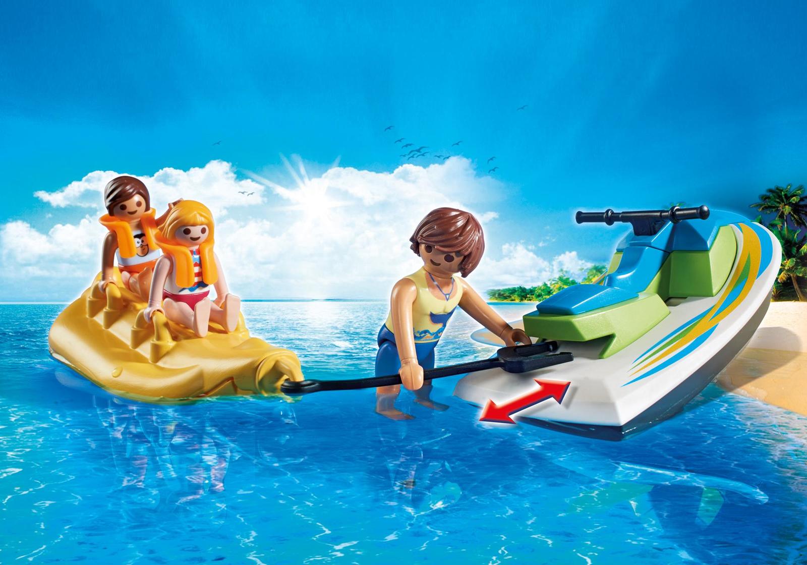 Playmobil: Family Fun - Watercraft with Banana Boat