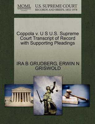 Coppola V. U S U.S. Supreme Court Transcript of Record with Supporting Pleadings image