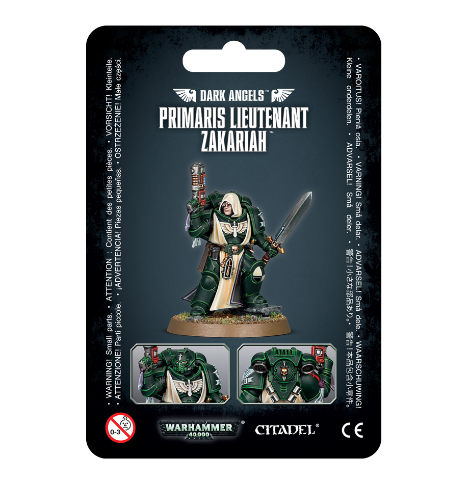 Warhammer 40,000 Dark Angels Primaris Lieutenant Zakariah image