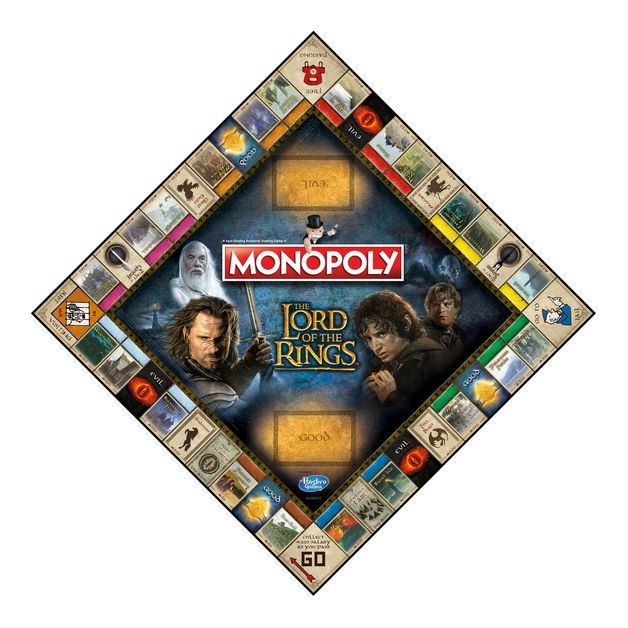 Monopoly Lord of the Rings Board Game at Mighty Ape NZ